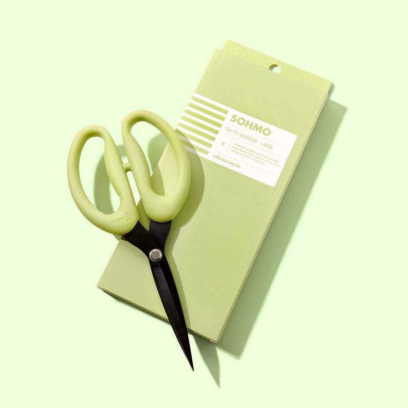SOHMO Go-To Scissors Large - 8" Dressmaking & Fabric Scissors with Micro-Serrated Blade