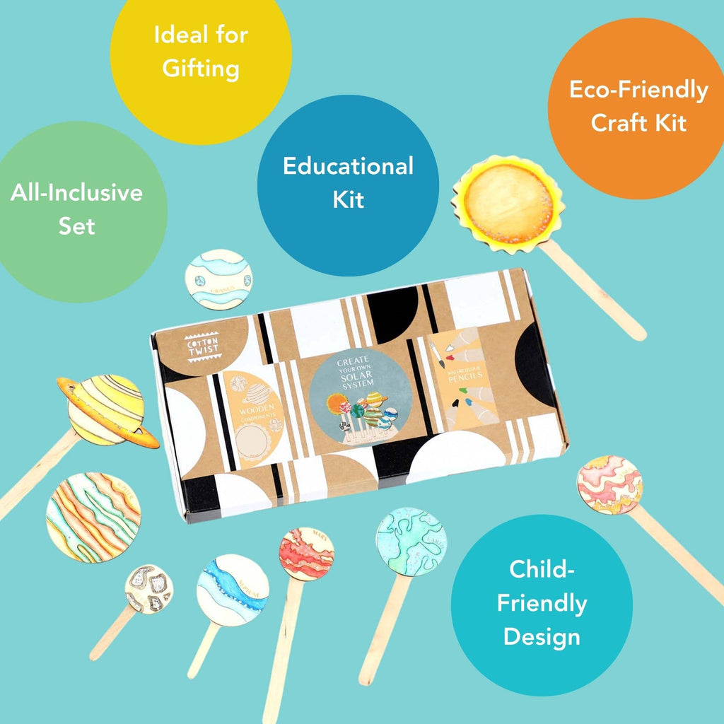 Cotton Twist - Solar System Craft Kit