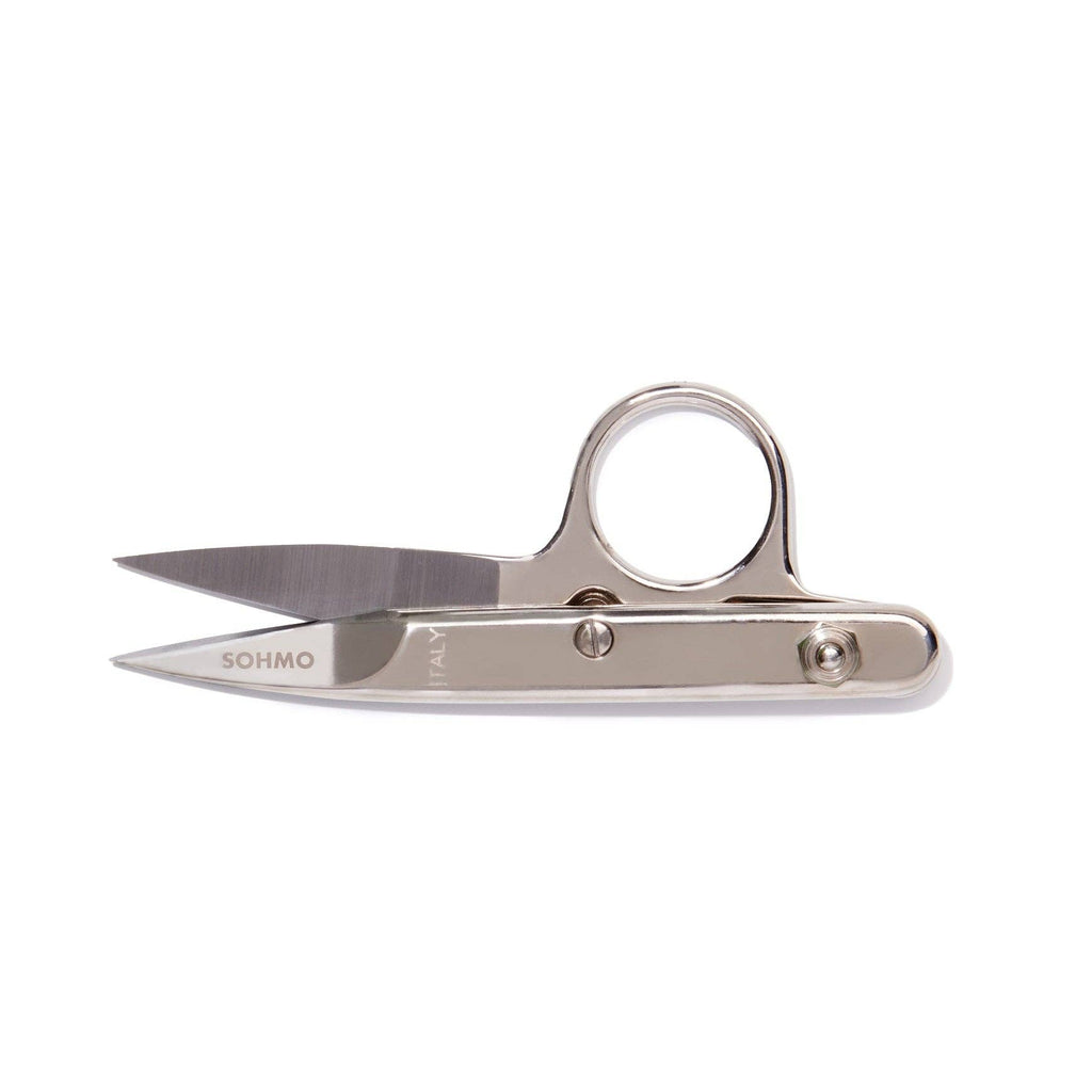 SOHMO Thread Snips - Italian Spring-Loaded Snips with Knife-Edge Blade