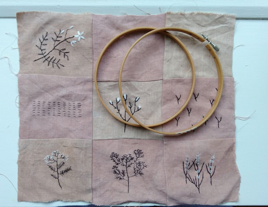 Embroidery on linen class - Saturday 21 February