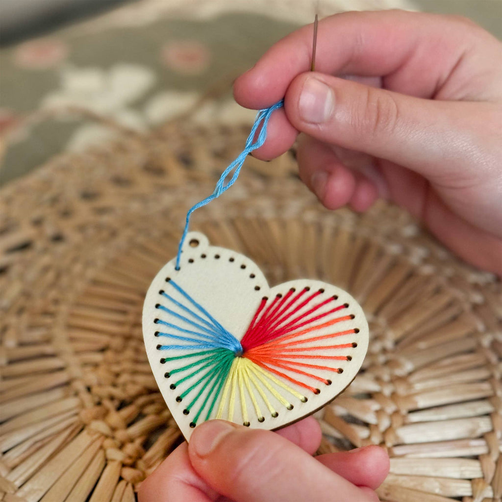 Cotton Twist - Heart Keyring Craft Kit