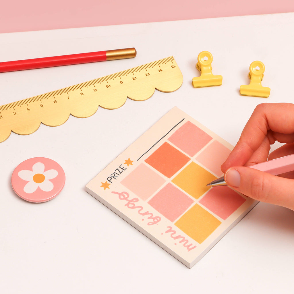 Oh, Laura Memo pad - mini bingo