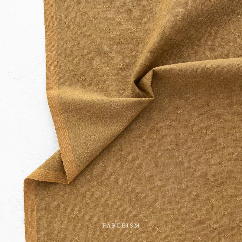 Sprout Woven - Fableism Fabric - Bronze