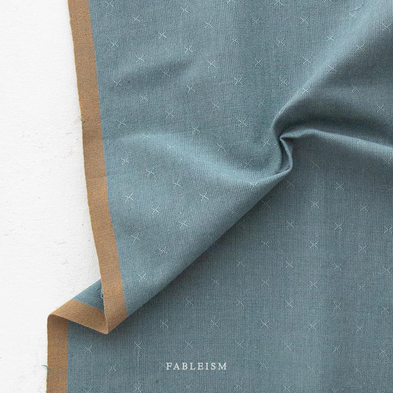 Sprout Woven - Fableism Fabric - Ocean