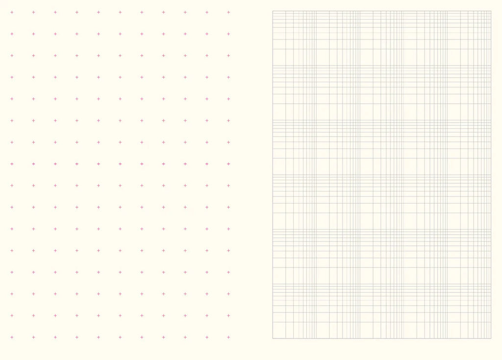 Grids & Guides - A Notebook for Visual Thinkers (Pink)