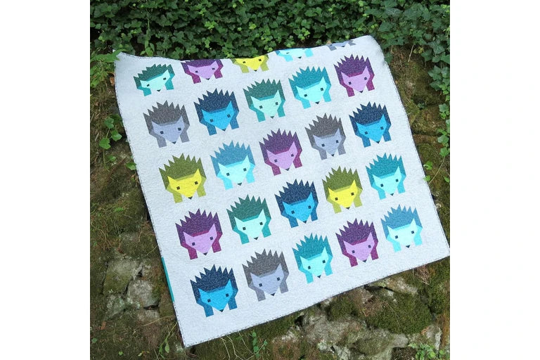 Hazel Hedgehog - Elizabeth Hartman Quilt Pattern