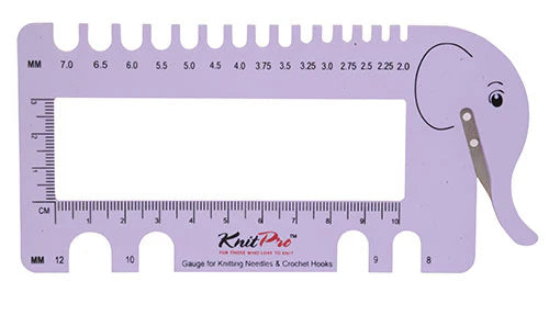 Re-Loved: KnitPro Elephant Needle Gauge