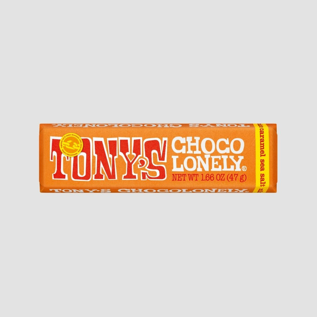 Tony's Chocolonely - Milk Chocolate with Caramel and Sea Salt