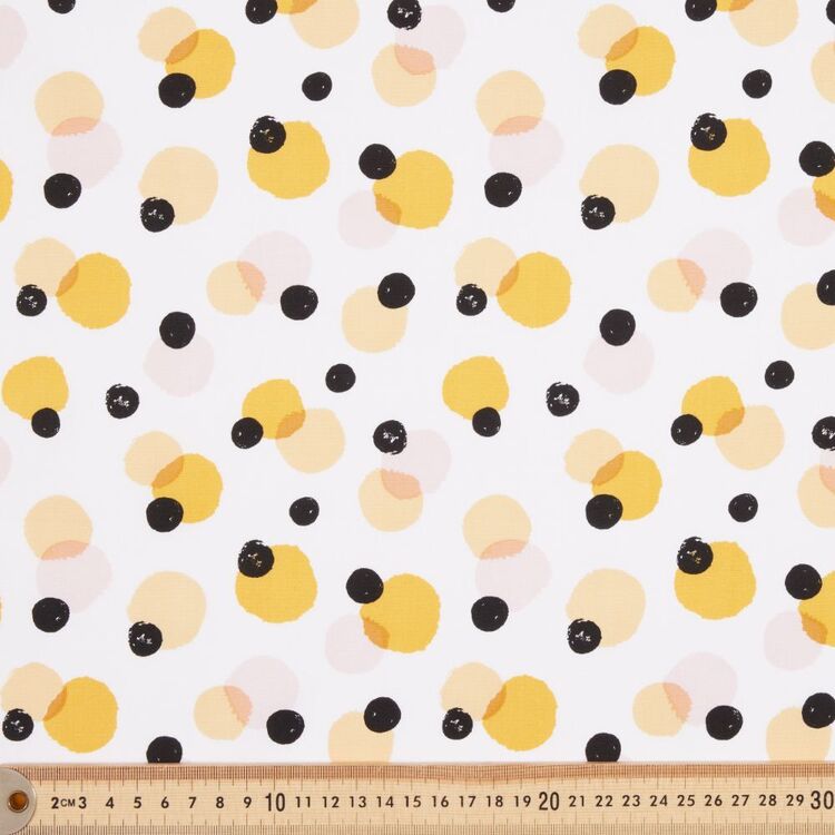 Re-Loved: Spots and Stripes "Watercolour Dot" Poplin Fabric