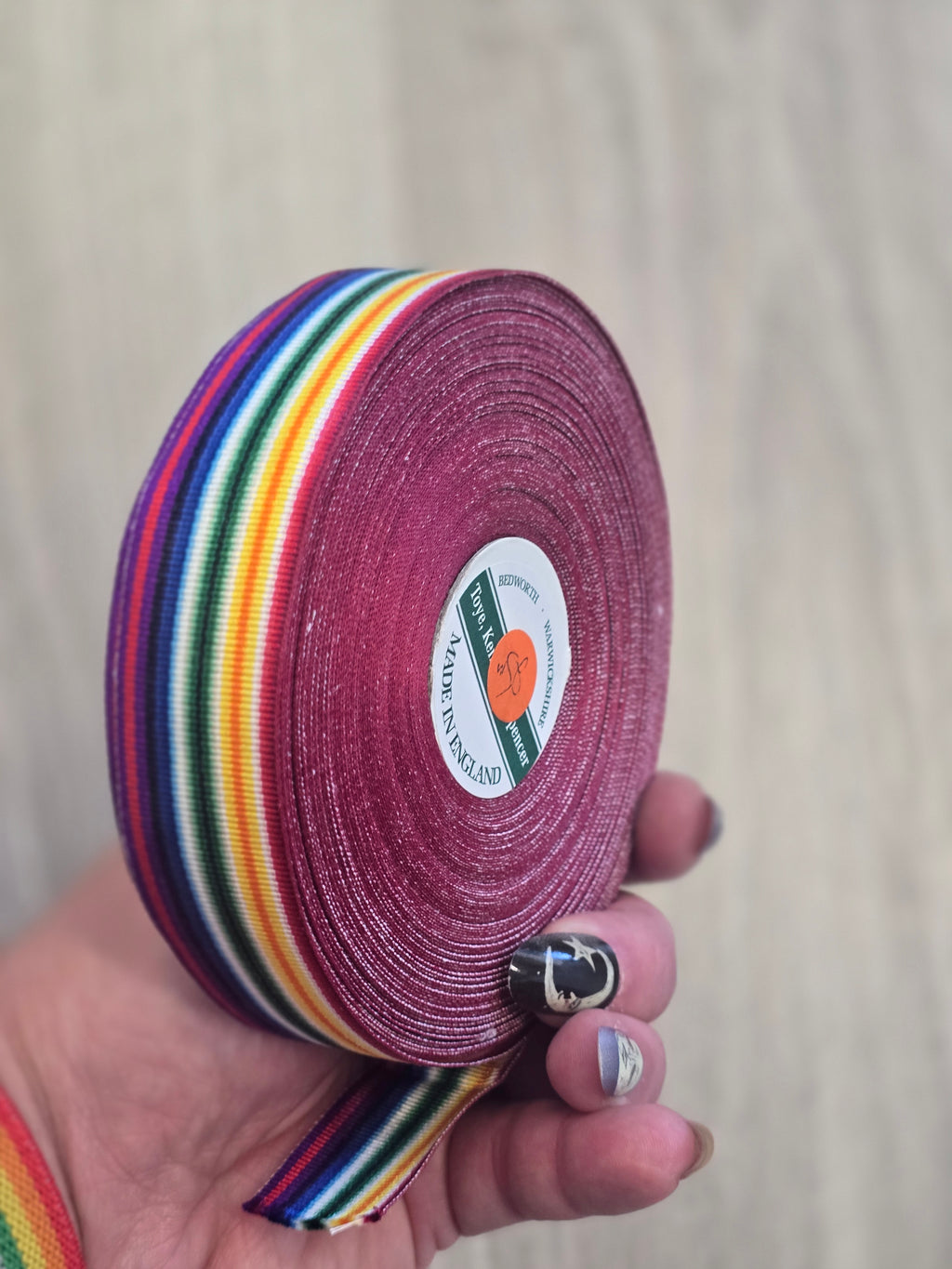 Rainbow Ribbon - Re-loved