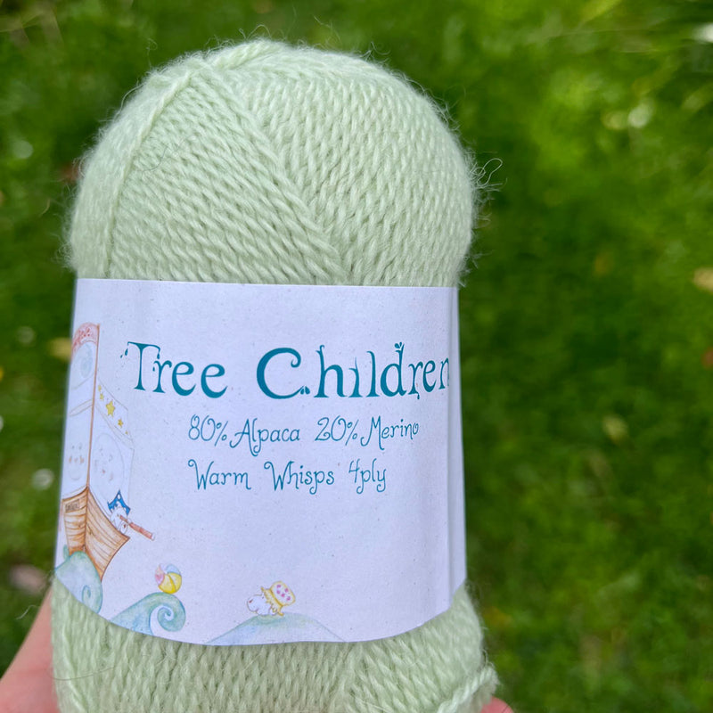 Tree Children Alpaca / Merino 4ply - Re-loved